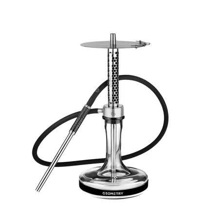Hookah Geometry Big Bro Honeycomb Steel (Without Flask)