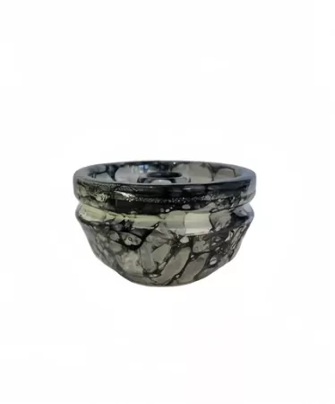 Shisha Bowl Vyro Globe Moscow (Black with White)