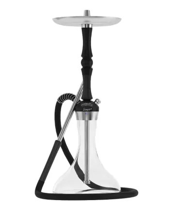Hookah Mattpear Simple M Ball Black (Without Flask)