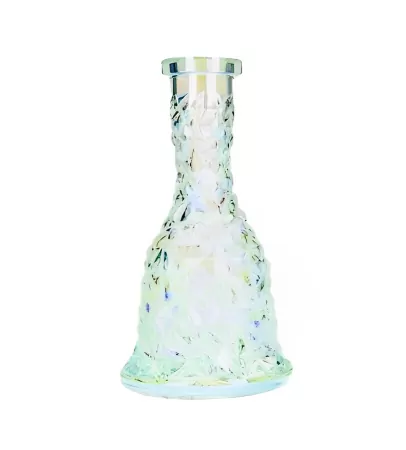 Flask Vessel Bell Crystal Pearl