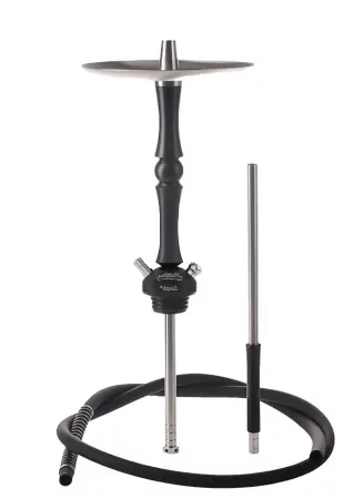 Hookah Mattpear Simple M Ball Black (Without Flask)