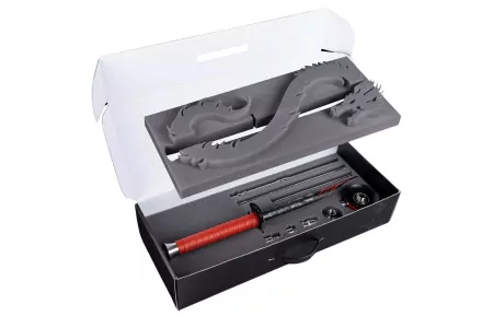 Dubai Hookah El Bomber Katana Black (Without Flask)