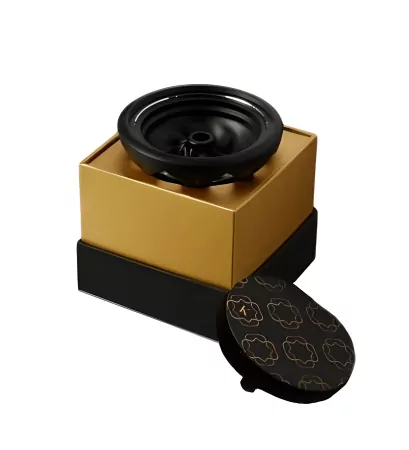 Shisha Silicone Bowl Kaloud Samsaris Niris Black