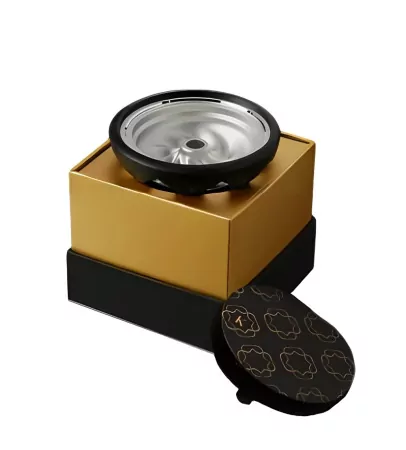 Shisha Silicone Bowl Kaloud Samsaris Auris Gold