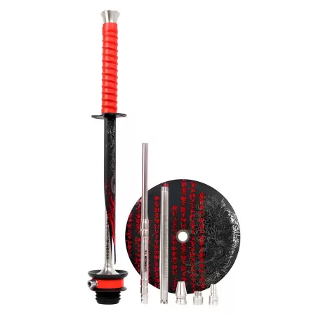 Dubai Hookah El Bomber Katana Black (Without Flask)