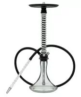 Hookah Mamay Customs Coilovers Black-White (Shaft,mouthpiece)