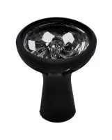 Shisha Bowl Silicone Glass (Black)