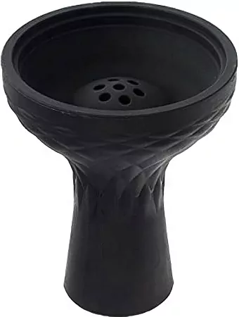 Buy Shisha Silicone Bowl With a Recess Under HMD (Black)