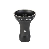 Shisha Bowl Alpha Race Phunnel Black Matte