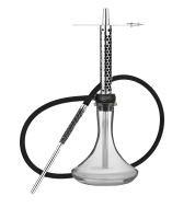 Hookah Geometry Little Bro Honeycomb Steel (Without Flask)