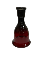 Flask Vessel Bell Smoke Ruby