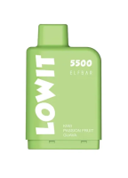 Pre-Filled Pod Elf Bar Lowit 5500 Kiwi Passionfruit Guava