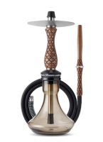 Hookah RF mini Wood Collection Zebrano (Complete Set with Bag)