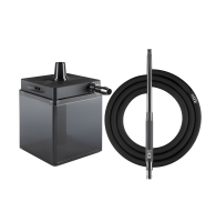 Hookah Hoob SubAtom Black-Steel (Complete Set)