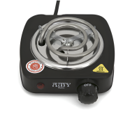 Charcoal Electrical Heater Amy Mini Black