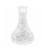 Flask Vessel Drop Crystal Transparent