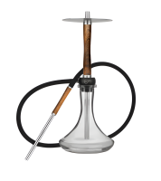 Hookah Geometry Little Bro Natural Walnut (Without Flask)