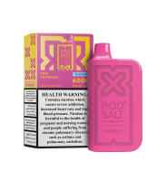 Disposable Vape Pod Salt Nexus 6000 Pink Lemonade