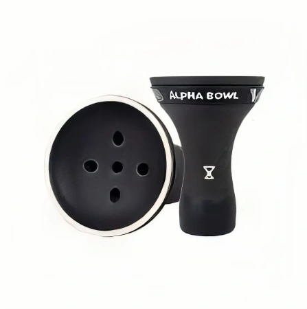 Shop Shisha Bowl Alpha Race Classic Black Matte