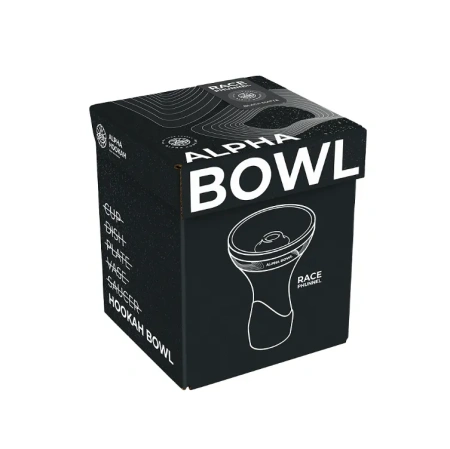 Acquire Shisha Bowl Alpha Race Phunnel Black Matte