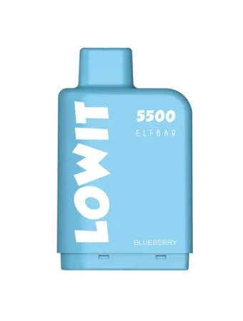 Order Pre-Filled Pod Elf Bar Lowit 5500 Blueberry