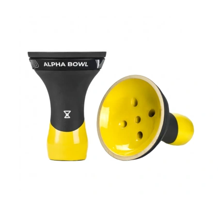 Dubai Shisha Bowl Alpha Race Classic Yellow