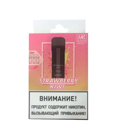Price Pre-filled Pod Miking Infinity Strawberry Kiwi (Set 3pc)