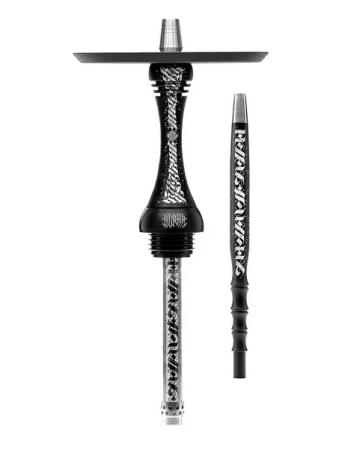 Dubai Alpha Hookah X Artist Black Matte (Without Flask)