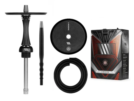 Dubai Alpha Hookah X Reverse Black Matte (Without Flask)