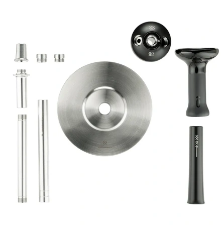 Shop Hookah Dusha Black (Without Flask)