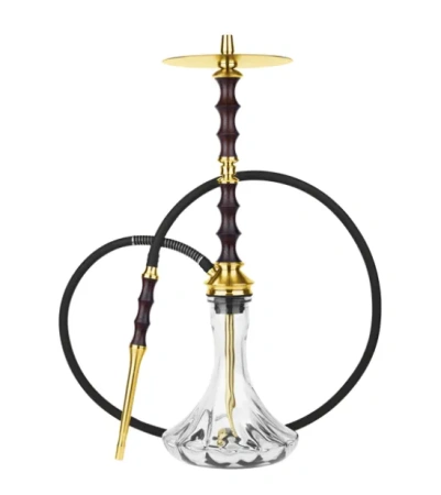 Shop Hookah Japona Sensei Gold Black (Without Flask)