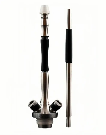 Shop Hookah Union Fibonacci Exotic Tree Black Ash (Shaft,mouthpiece)