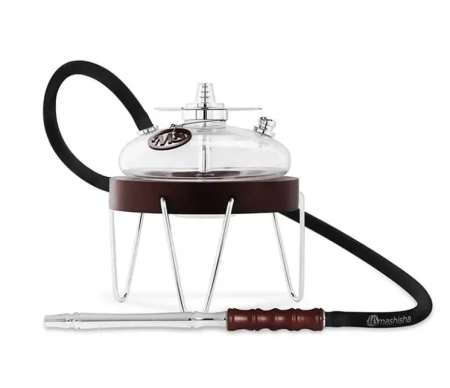 Dubai Hookah Mashisha MS Scandi Medium (Silver-Brown)