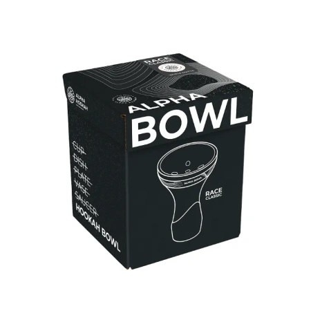 Buy Shisha Bowl Alpha Race Classic White Matte