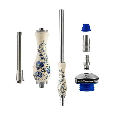 Hookah RF Russian Culture Gzhel (Complete Set)