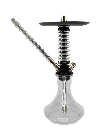 Hookah Mamay Customs Coilovers Micro Black-Chrome(Shaft,mouthpiece)
