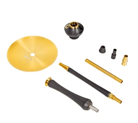 Dubai Hookah Union Sleek PVD Black (Shaft,mouthpiece)