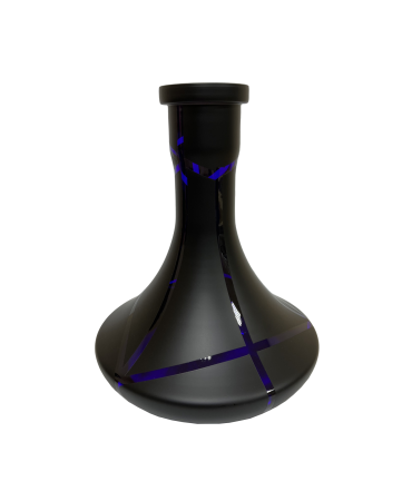 Flask Vessel Craft Stripes Purple