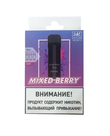 Shop Pre-filled Pod Miking Infinity Mixed Berry (Set 3pc)