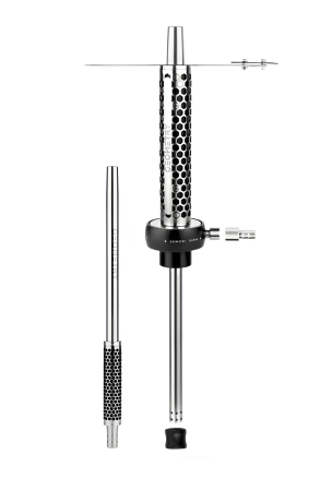 Hookah Geometry Little Bro Honeycomb Steel (Without Flask)