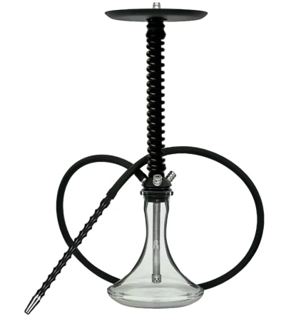 Dubai Hookah Mamay Customs Coilovers Black-Black Matte (Shaft,mouthpiece)