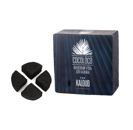 Shisha Coconut Charcoal Cocoloco Kaloud 108pcs