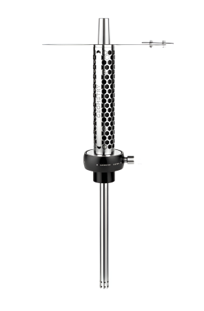 Hookah Geometry Little Bro Honeycomb Steel (Without Flask)