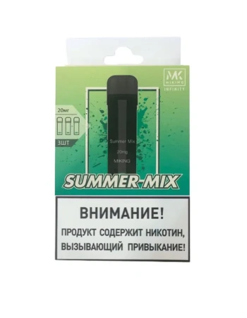 Request Pre-filled Pod Miking Infinity Summer Mix (Set 3pc)