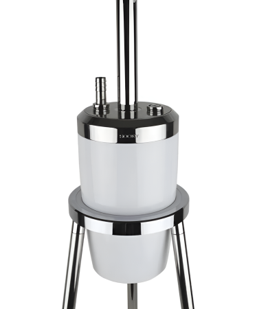 Hookah Hooky Steel White (Shaft,flask)