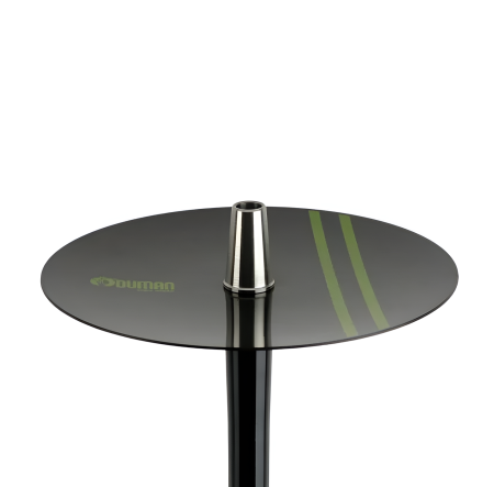 Hookah Oduman Nova Black Transperent (Complete Set)