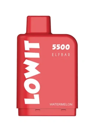 Buy Pre-Filled Pod Elf Bar Lowit 5500 Watermelon