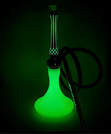 Shop Hookah Werkbund Maverick Lumos Green Set (Complete Set)