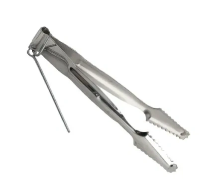 Buy Tongs Silver With Teeth