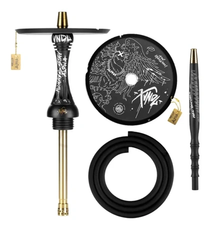 Get Set Alpha Hookah X VNDL Jet Black (Without Flask)